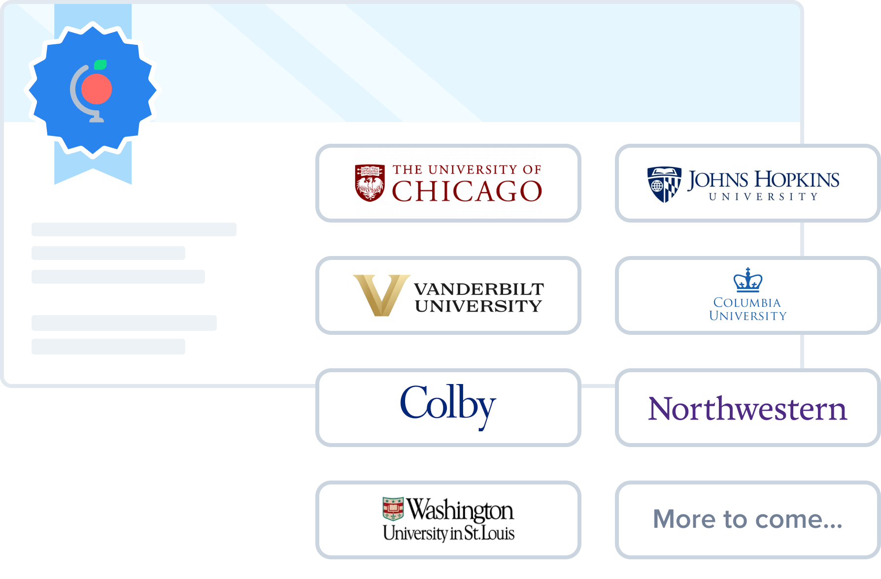 Our college partners